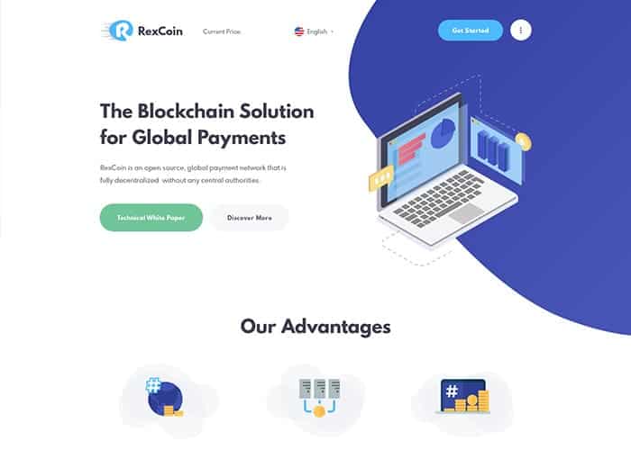 Cryptocurrency Website Templates