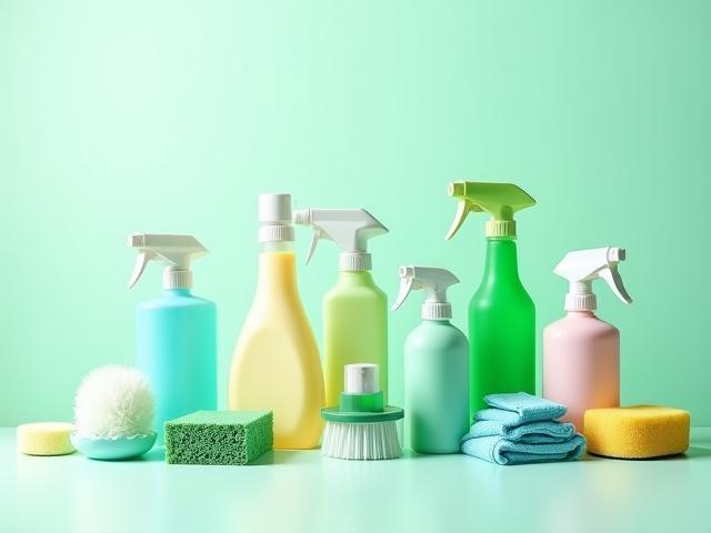 Professional cleaning tools and eco-friendly products