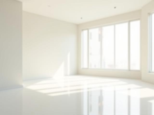 Empty, sparkling clean apartment ready for new tenants