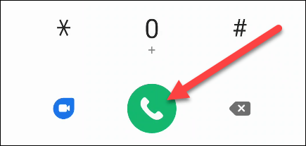 We dial the voicemail number on Android.