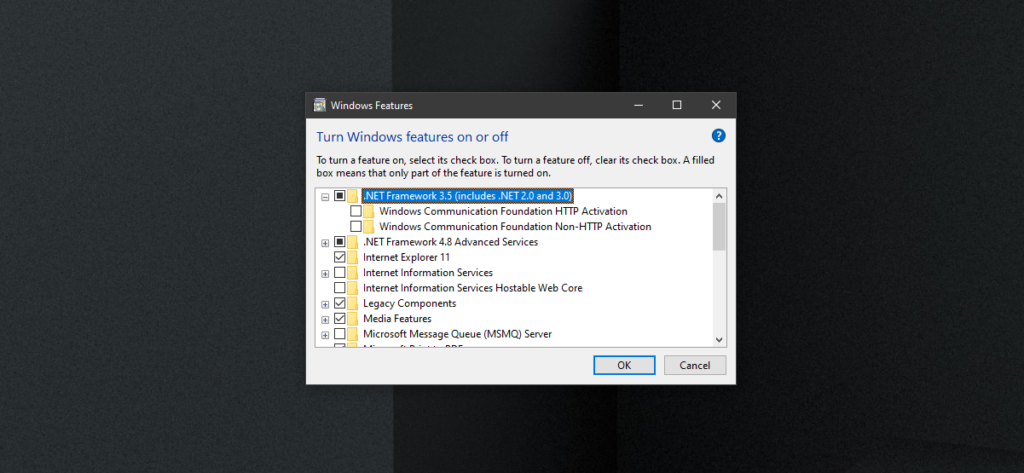 How to download and install NET Framework 3.5 on Windows