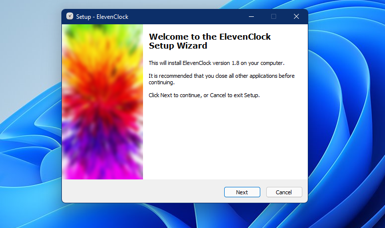 onceclock installation wizard