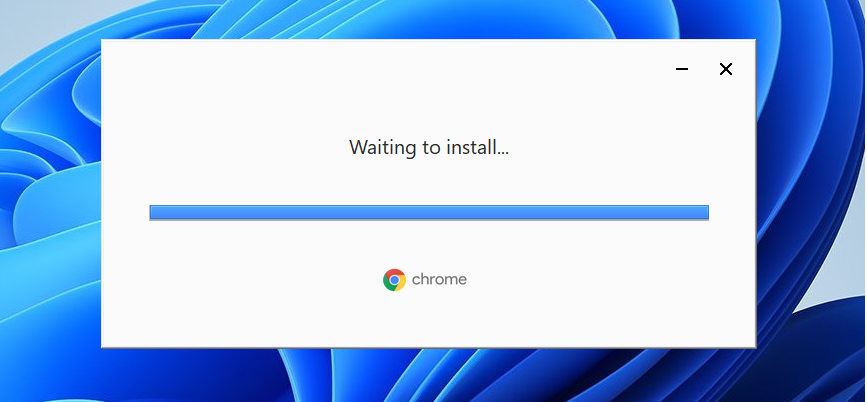 google chrome installer on windows 11