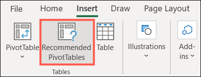 Recommended table.