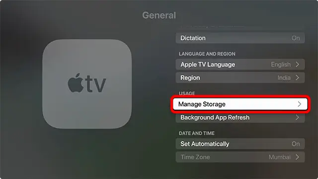 uninstall apple tv apps 2