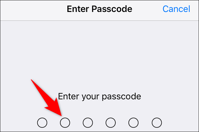 Enter password.