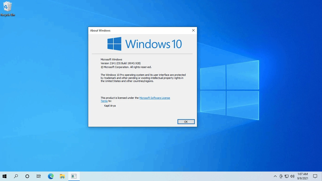 before Windows 11 downgrade