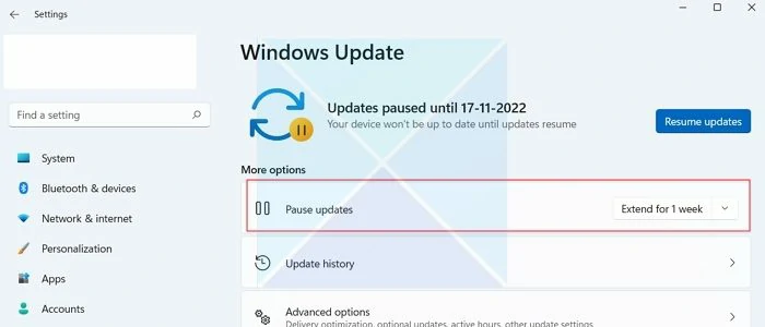 error 0x8024A004 Windows pauses
