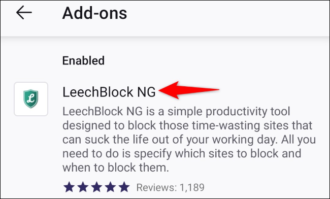 Leech Block NG.