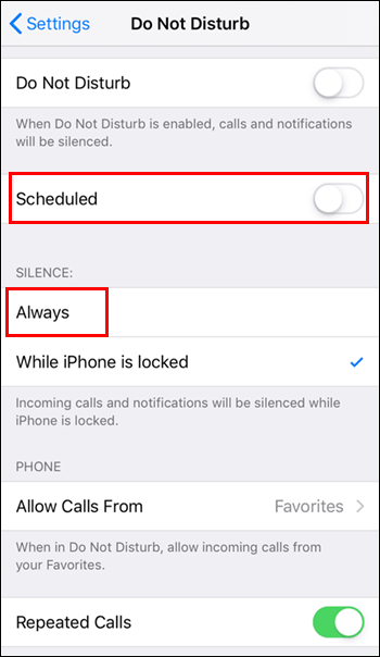 So we can allow calls only from contacts on iPhone