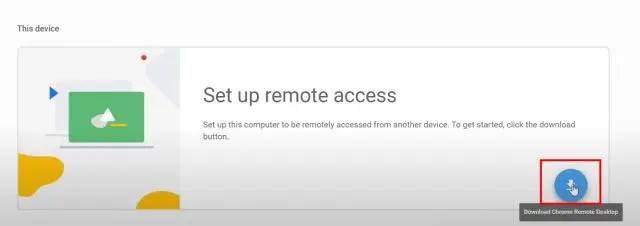 Install Chrome Remote Desktop