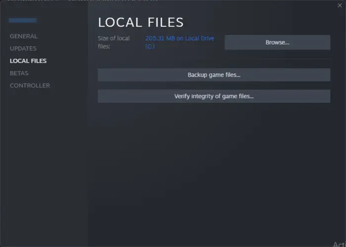 solution error 0x4C7 Steam files